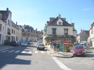 The Chablis Bar, downtown Chablis.